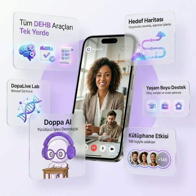 DopaLive Uygulama Arayüzü